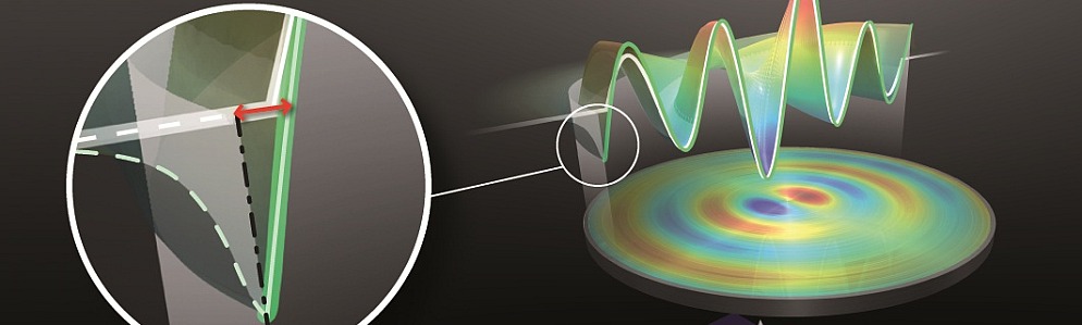 Excitation of a Bessel-type surface plasmon polariton on a circular optical nanoantenna