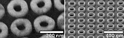 fabricated nanorings