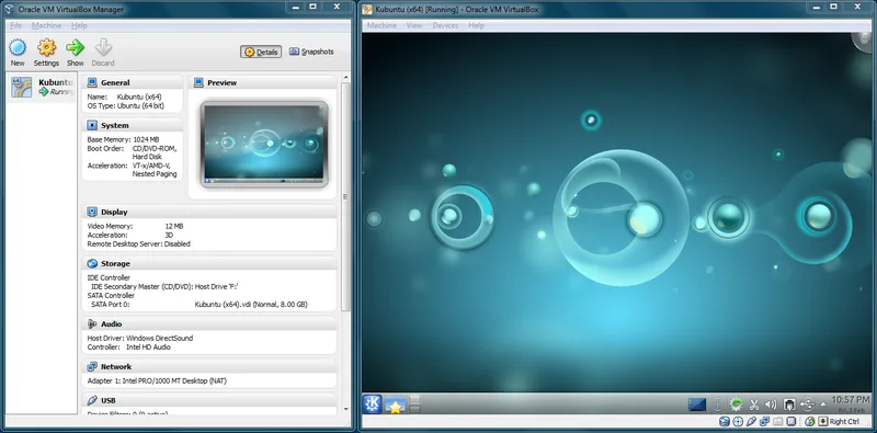 VirtualBox screenshot